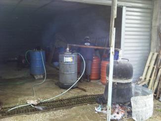 Η απόσταξη του τσίπουρου.