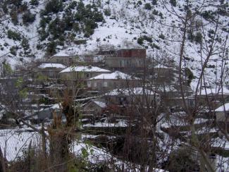 Το Σελλειό ντυμένο στα λευκά.
