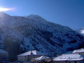 Το Σελλειό ντυμένο στα λευκά.