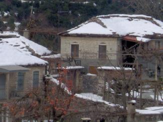 Το Σελλειό ντυμένο στα λευκά.