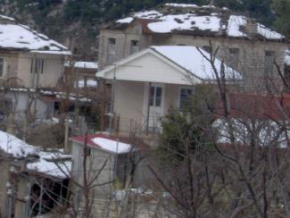 Το Σελλειό ντυμένο στα λευκά.