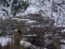 Το Σελλειό ντυμένο στα λευκά.