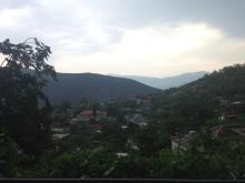 Πανοραμική φωτογραφία του Σελλειού απόγευμα, από τον δεξιό μαχαλά.